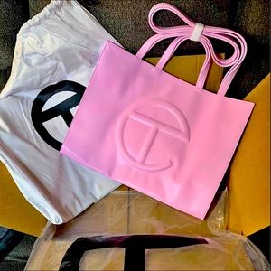 BubbleGum Telfar medium tote